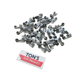 Ton's Performance 90 Degree Angled Spark Plug Terminals for 7mm 8mm Ignition Wires, Bulk Pack of 50 / ST-90-50PK