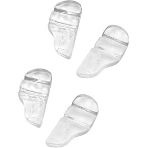 Repalcement Tag Heuer Nose Pads Soft Silicone Plug in Eyeglasses Frame 2 Pairs