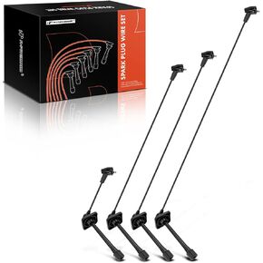 A-Premium Ignition Spark Plug Wires Set of 4 Compatible with Toyota Camry 1993 1994 1995 1996 2.2L 3.0L