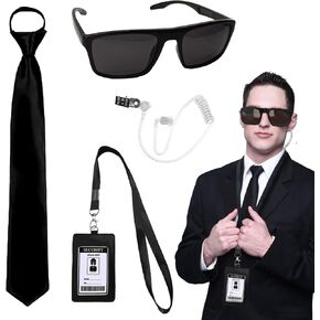 مجموعة أزياء الأزياء العميل Tahonuss مجموعة Secret Service Outfit Game Cosplay Costume Kit للرجال