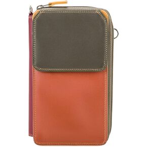 mywalit Multi-Color Purse With Shoulder Strap | 16 Cards, Phone & Coin Pockets