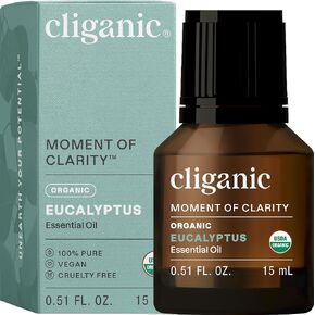 Cliganic Organic Eucalyptus Essential Oil, 0.51 FZ