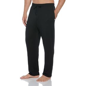 Perry Ellis Men's 28.5" Deluxe D-String Pockets, Stretch, Loose Fit, Soft Drawstring Sleep Pants