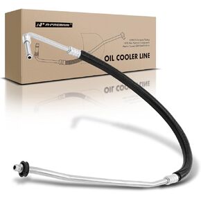 A-Premium Engine Oil Cooler Line Hose Assembly Compatible with Chevrolet Tahoe K1500 K2500 Suburban K3500 GMC Yukon K1500 Suburban Cadillac Escalade