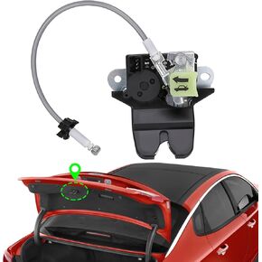 81230-D4000 Trunk Latch for Optima LX EX 2016 2017 2018 2019 2020 1.6 2.0 2.4L Tailgate Trunk Lid Latch Lock Actuator Motor Replace 81230D4000 Optima Rear Back Door Hatch Latch Lock Assembly