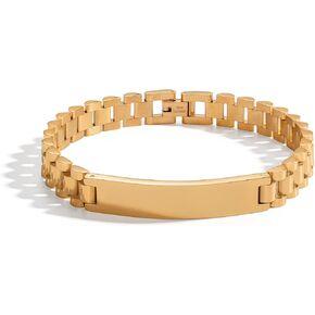 Stainless Steel Men's Bracelets Classic & Durable Mens Bracelet Stylish Elegant Men Jewelry Perfect Gifts for Men