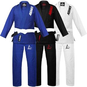 Sports BJJ GI for Men IBJJF Kimono BJJ Jiujitsu GIS W/Preshrunk Fabric & Free Belt