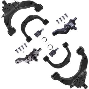 SCITOO 8pcs Front Suspension Kit Lower and Upper Control Arm with Ball Joint fit 1996-2002 for Toyota for 4Runner