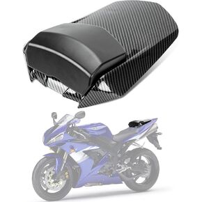 Motorcycle Rear Passenger Seat Fairing Cover Cowl Tail Section Motorcycle Fairing PSLER Compatible with YZF R1 2004-2006 2004 2005 2006 (Carbon Fiber Color)