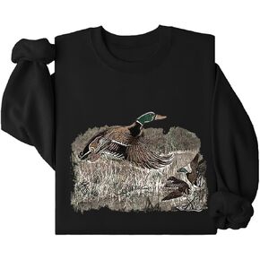Vintage Mallard Duck Fall Sweatshirt