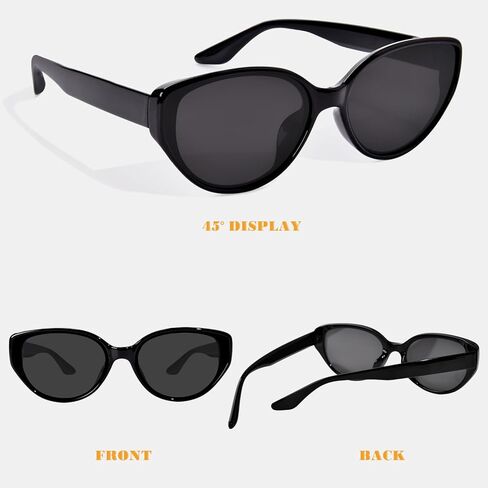 OPTOFENDY Polarized Cat Eye Sunglasses for Women, Trendy TR90 Sun Glasses, Lightweight Shades UV Protection, OP3033 in Kuwait