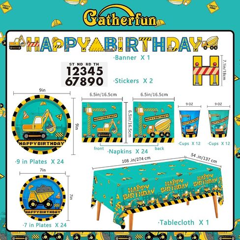Dinosaur Birthday Party Supplies Disposable Paper Plates Napkins Cups Tablecloth and Banner for Dinosaur Party Decorations Serve 25 in Kuwait