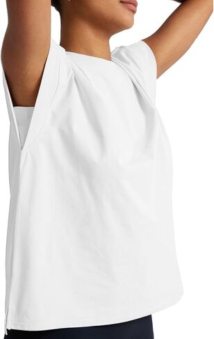 Women's Workout Shirts Loose Fit Short Sleeve Running Athletic Tops Quick Dry UPF 50+ in Saudi Arabia