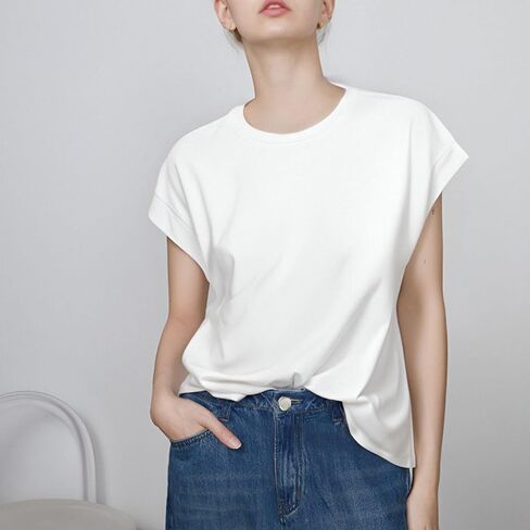 Women's Workout Shirts Loose Fit Short Sleeve Running Athletic Tops Quick Dry UPF 50+ in Saudi Arabia