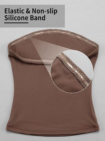 Ibeauti Womens Tube Top Strapless Crop Tops Double Lined Sexy Y2K Going Out Summer Top in Saudi Arabia