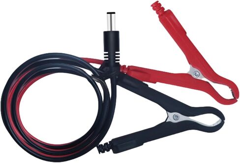 DC5521 Battery Clamps - 12V Alligator Clips Power Cord for Starlink Mini, DC 5.5 2.1mm to Battery Clamp-on Power Cable for Auto Accessories (6.6FT) in Kuwait