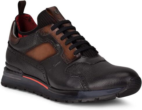 FRANCO CUADRA Men's Sneakers with Laces in Bovine Leather in Saudi Arabia