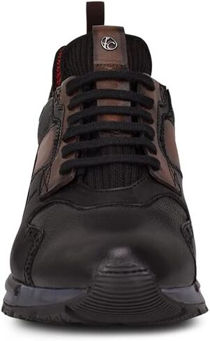 FRANCO CUADRA Men's Sneakers with Laces in Bovine Leather in Saudi Arabia