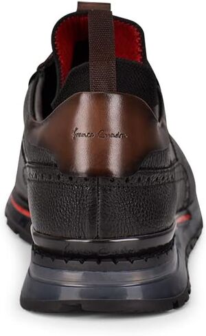 FRANCO CUADRA Men's Sneakers with Laces in Bovine Leather in Saudi Arabia