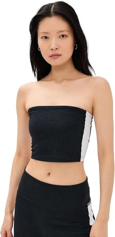 Beyond Yoga Women's Spacedye Line Up Strapless Cropped Top in Saudi Arabia