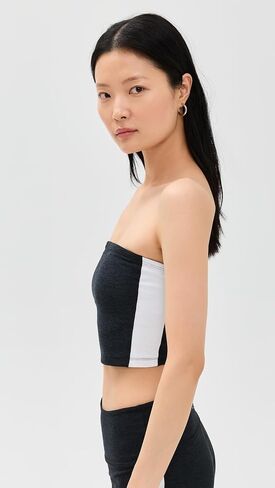 Beyond Yoga Women's Spacedye Line Up Strapless Cropped Top in Saudi Arabia