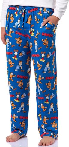 Garfield Comic Men's Odie Jon Sleep ألقوا بنطال بيجاما للبالغين in Saudi Arabia