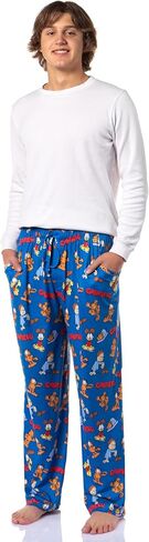 Garfield Comic Men's Odie Jon Sleep ألقوا بنطال بيجاما للبالغين in Saudi Arabia