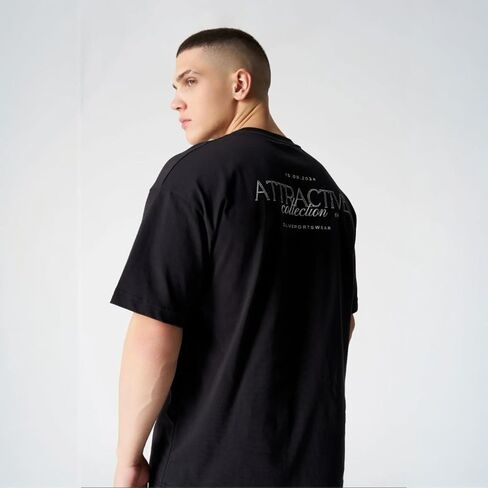 Attractive Collection Unisex Adult Cotton Oversize T-Shirts | Short Sleeve, Crew Neck, Relax Fit, Casual Activewear in Saudi Arabia