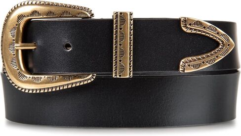 Lucky Brand Women's Leather Belt | Leather | Trend | Stylish | Classic | Modern | Jeans | Pants | Skirt | Dress in Saudi Arabia