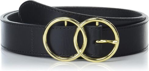 Lucky Brand Women's Leather Belt | Leather | Trend | Stylish | Classic | Modern | Jeans | Pants | Skirt | Dress in Saudi Arabia