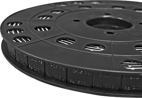 Counteract SAWW-B12 Steel Adhesive Wheel Weights Roll - 356pc - 178oz (Black Powder Coated, 1/2oz) in Kuwait
