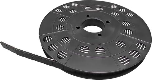 Counteract SAWW-B12 Steel Adhesive Wheel Weights Roll - 356pc - 178oz (Black Powder Coated, 1/2oz) in Kuwait