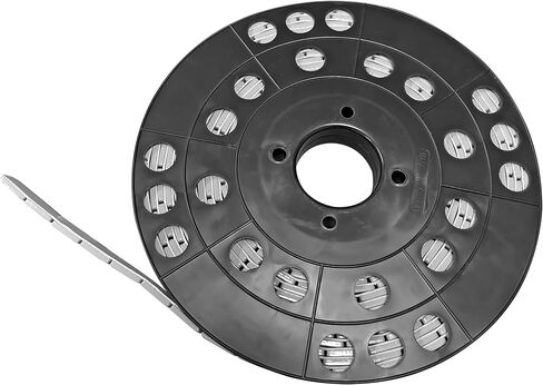 Counteract SAWW-B12 Steel Adhesive Wheel Weights Roll - 356pc - 178oz (Black Powder Coated, 1/2oz) in Kuwait