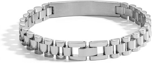 Stainless Steel Men's Bracelets Classic & Durable Mens Bracelet Stylish Elegant Men Jewelry Perfect Gifts for Men in Saudi Arabia