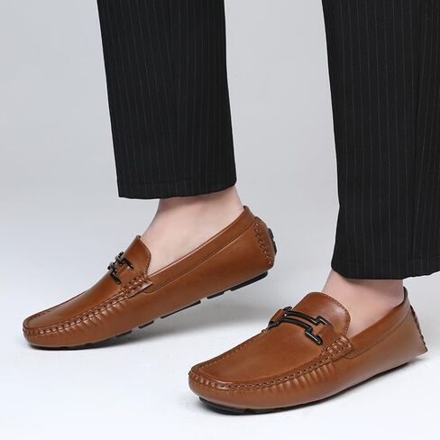 DECARSDZ Men's Casual Penny Loafers Moccasins Slip-Ons Driving & Boat Shoes in Saudi Arabia