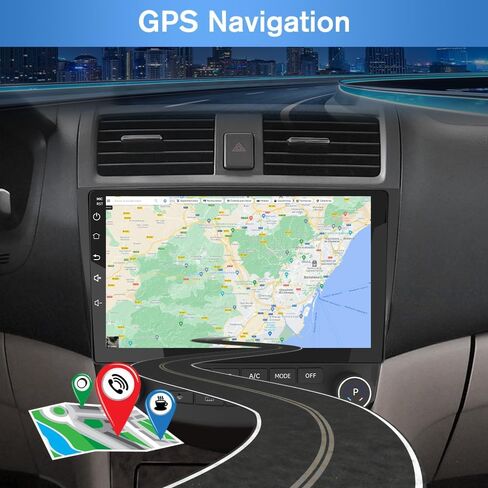 راديو سيارة AWESAFE ستيريو 4 + 64 جيجابايت أندرويد 12 لسيارة Honda Accord 7th 2003-2007 مع CarPlay Android Auto in Saudi Arabia