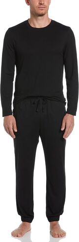 Perry Ellis Men's Portfolio Long Sleeve Deluxe Touch Touch Shirtshirt ، نسيج ناعم تمتد ، ملاءمة فضفاضة ، صالة ملابس in Kuwait