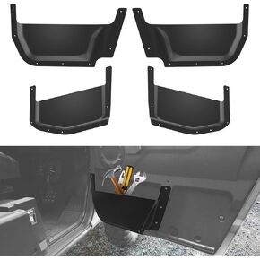 Front & Rear Door Pockets for Yamaha Wolverine RMAX 4 1000 2021 2022 2023 2024, Interior Seat Door Side Pocket Box Storage for Yamaha RMAX 4 1000 Accessories (4PCS)