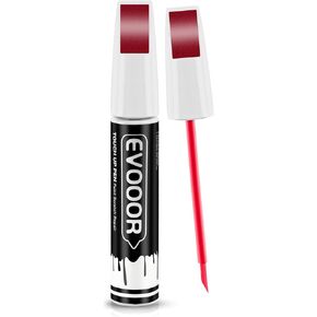 LC9A/0Q Pure White Touch Up Paint متوافق مع Volkswagen مطابقة بالضبط 2 في 1 لمس الطلاء للبطاطا وإصلاح النيك مع 2pcs القابلة للتخلص من التطبيقات الصغيرة
