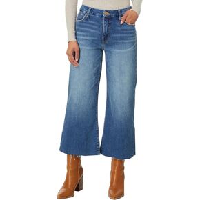 KUT from the Kloth Petite Meg High-Rise Fab AB Wide Leg in Milestone