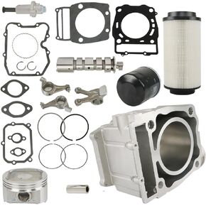 labwork Cylinder Piston Camshaft Rocker Arm Top End Gasket Kit Replacement for Polaris Ranger 500 1999-2012