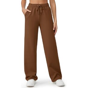 G4Free Wide Leg Sweatpants Women High Waisted Fleece Lined Pants with Pockets Winter Lounge Workout Yoga Trousers