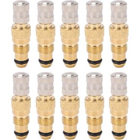 صمام الجرار الجذعي ، صمام الإطارات Core TR218A TR618A CH3 ، صمام سائل الهواء الجرار ، صمام الإطارات النحاس ينبع الاستبدال العوامل الأساسية 10pcs