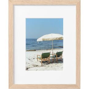 إطار الصورة Eletecpro 8x10 ، إطارات صورة البلوط مصنفة على صورة 5x7 أو 8x10 بدون حصيرة ، إطارات الملصقات البسيطة مصنوعة من خشب البلوط الصلب وغطاء الأكريليك لعرض الجدار والطاولة ، 4 حزمة