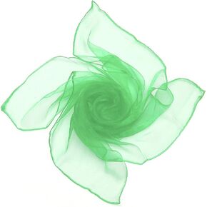 Boolavard Sheer Chiffon Square Scarf in Colours - 50s Style