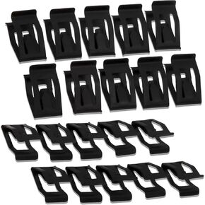 20 Pcs Universal Dashboard Trim Clips, Metal Trim Retainer, Auto Dash Panel Retainer Clips, Trim Metal Clips, Car Console Fastener, Dash Clips for Car Accessories