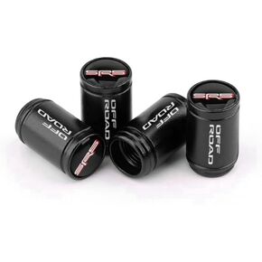 4PCS Tire Valve Stem Caps for Toyota TRD Camry RAV4 Corolla Auto Accessories, Aluminum Tire Valve Cap Set, Corrosion Resistant
