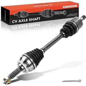 A-Premium CV Axle Shaft Assembly Compatible with Chrysler Sebring & Dodge Stratus 2001-2005 & Mitsubishi Eclipse 2000-2002, Galant 1999-2003, 3.0L, Front Left Driver Side, Replace# MR357813, MR357815