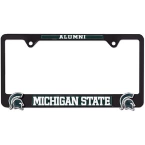 Collegiate Alumni Black Metal Premium License Plate 3D Frame (Texas Tech)