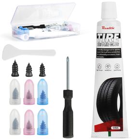 إصلاح الإطارات Glue 100ml ، إصلاح الإطارات الأسمنت المطاط ، غراء قابس الإطارات ، Glue Patch Glue الثقيلة ، ثلاثة أحجام إصلاح الإطارات 15 قطعة ، طقم إصلاح الإطارات الجوانب للسيارة ، دراجة نارية ، دراجة ، شاحنة